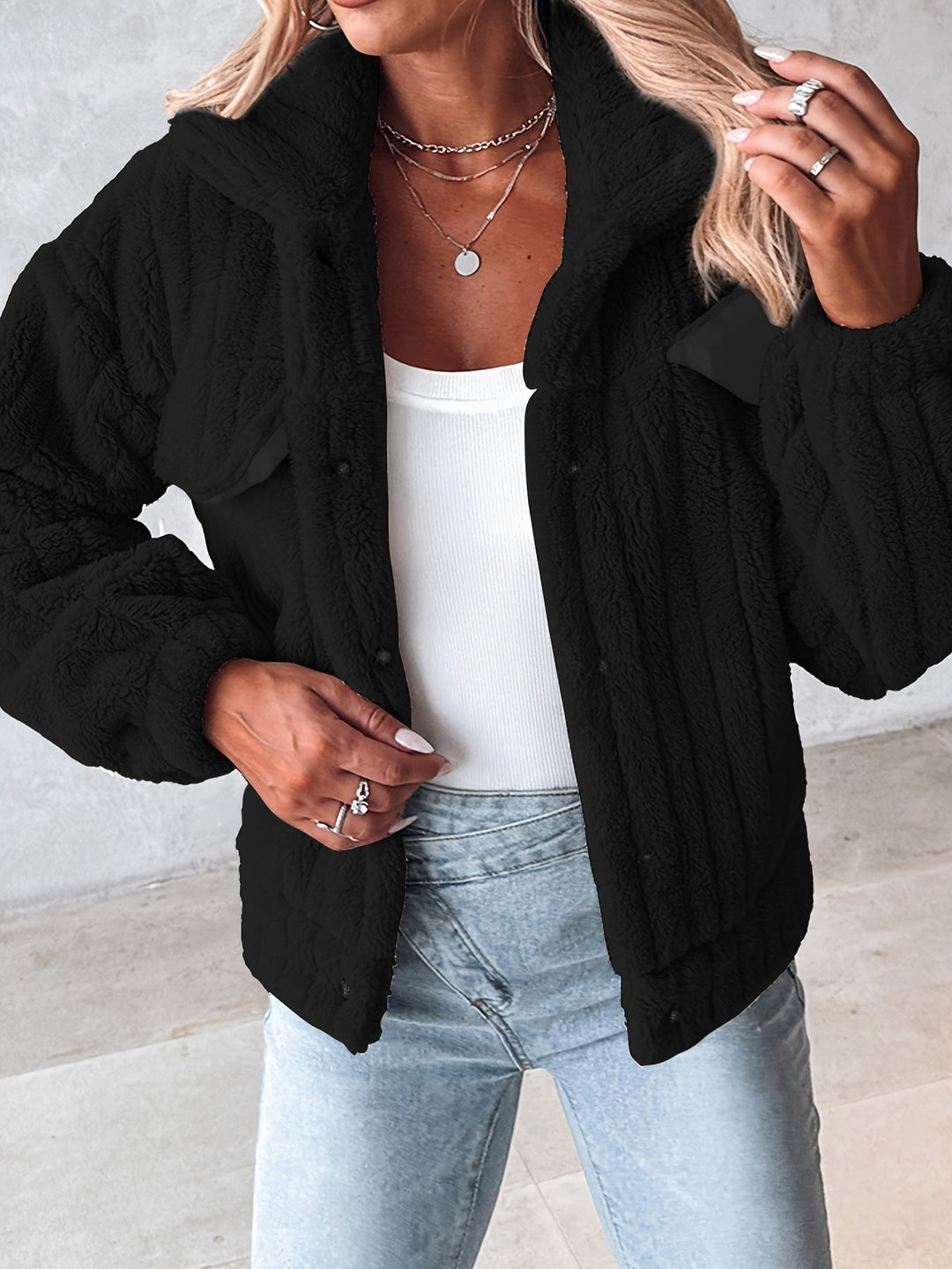 Willow | Cosy Textured Jacket