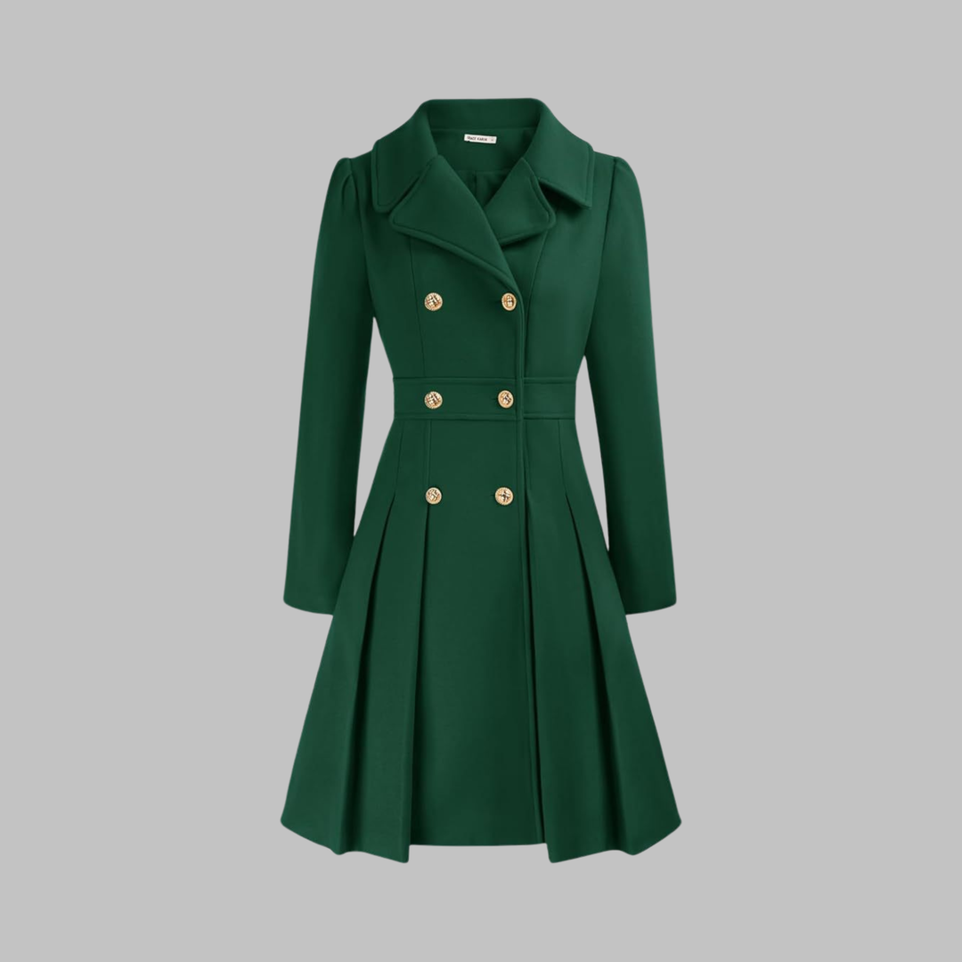 Presley | Double-Button Long Coat