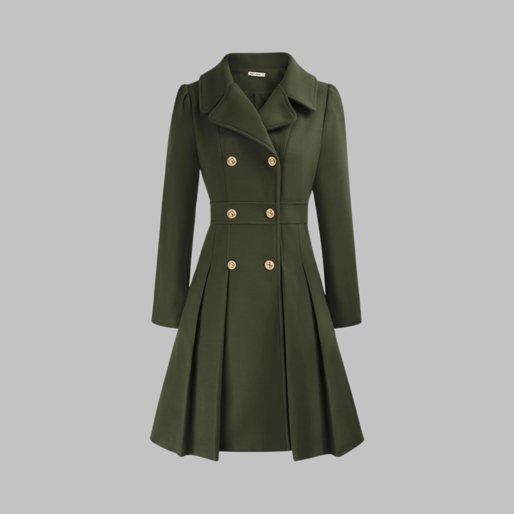Presley | Double-Button Long Coat