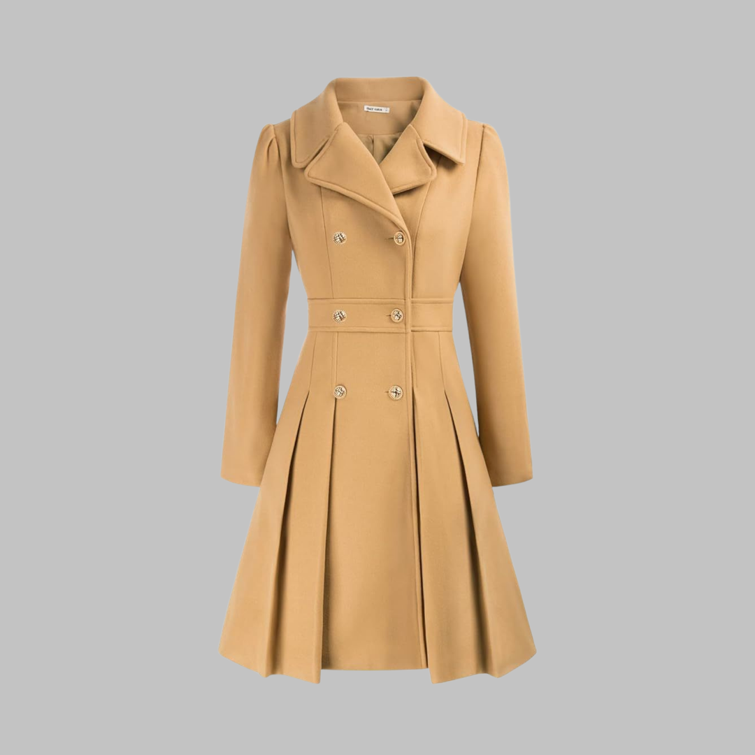 Presley | Double-Button Long Coat