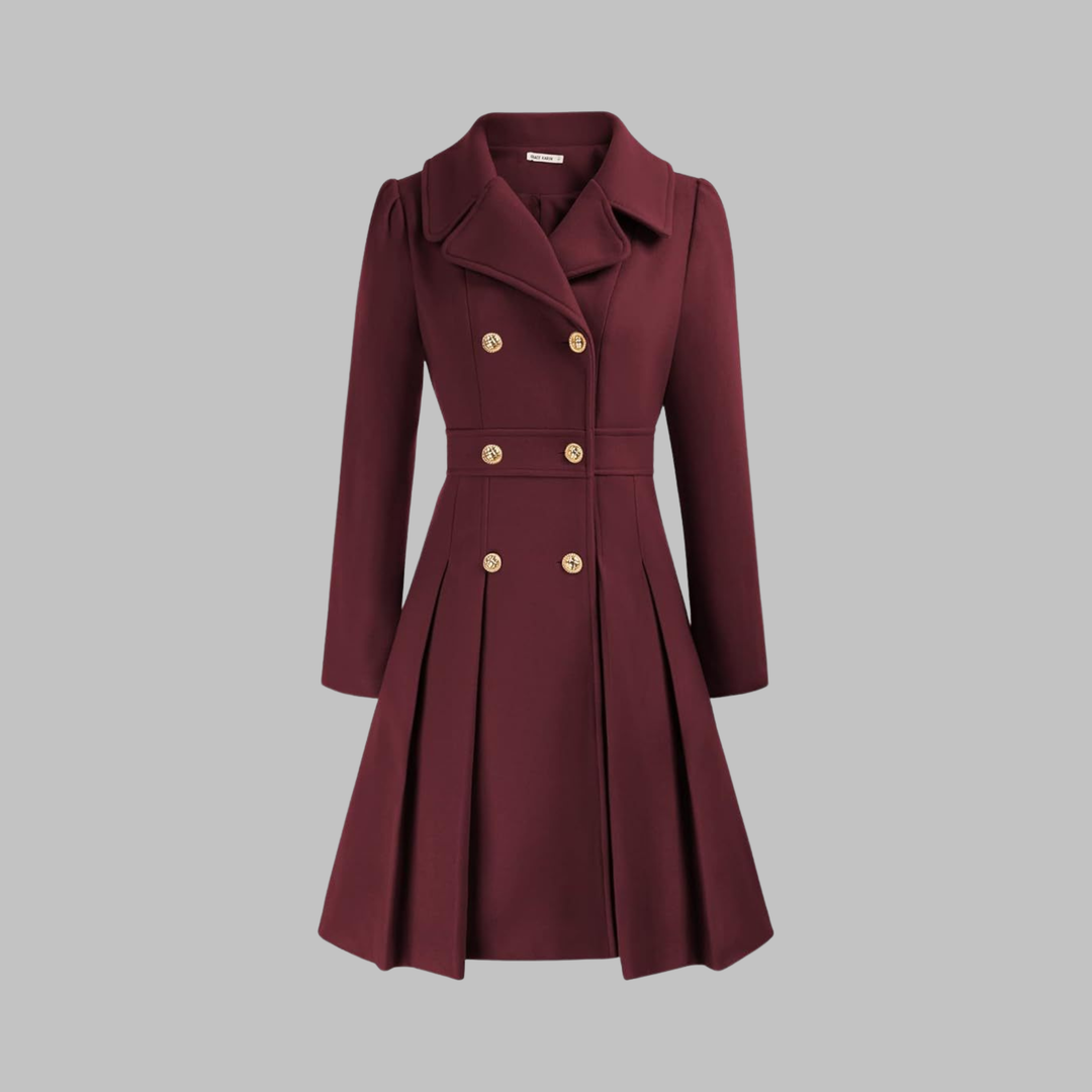 Presley | Double-Button Long Coat