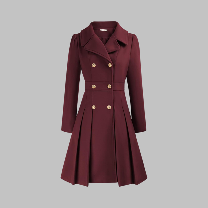 Presley | Double-Button Long Coat