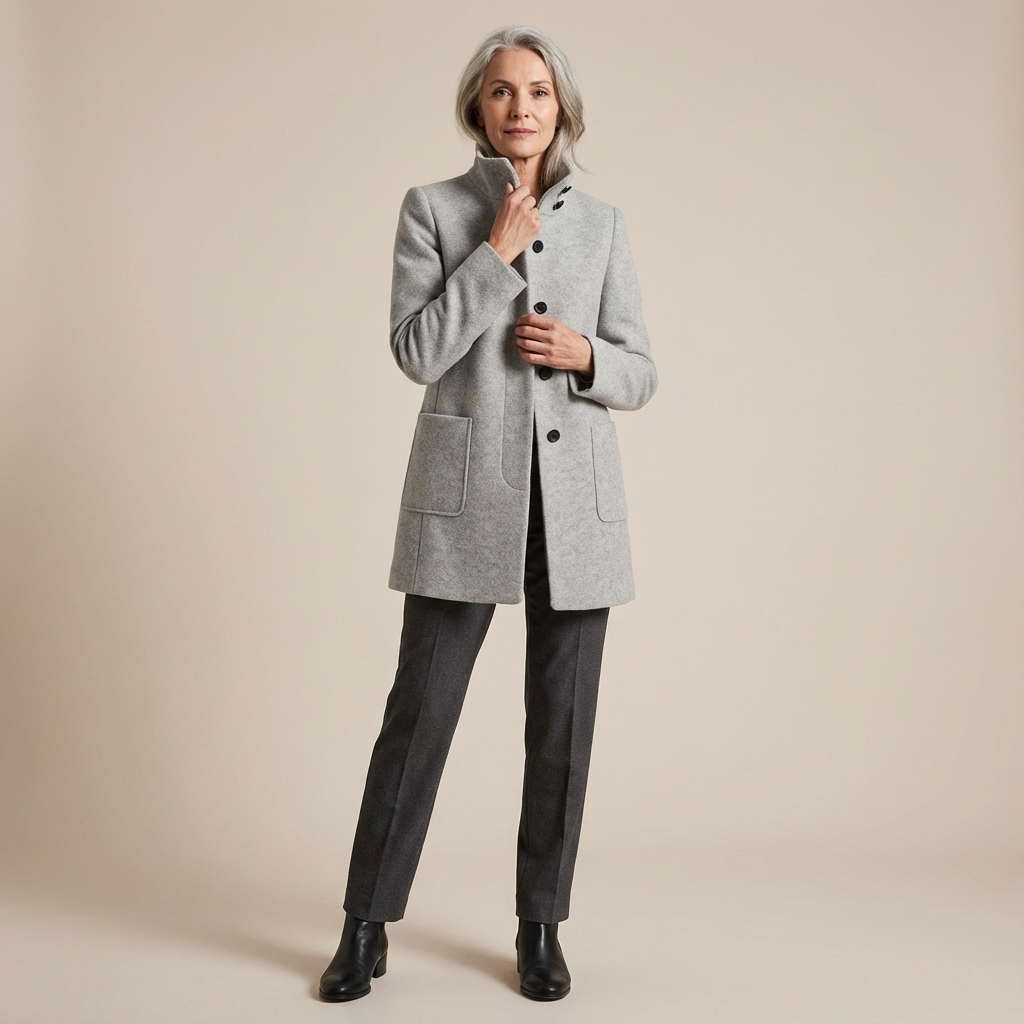 Adele™ | High Collar Jacket