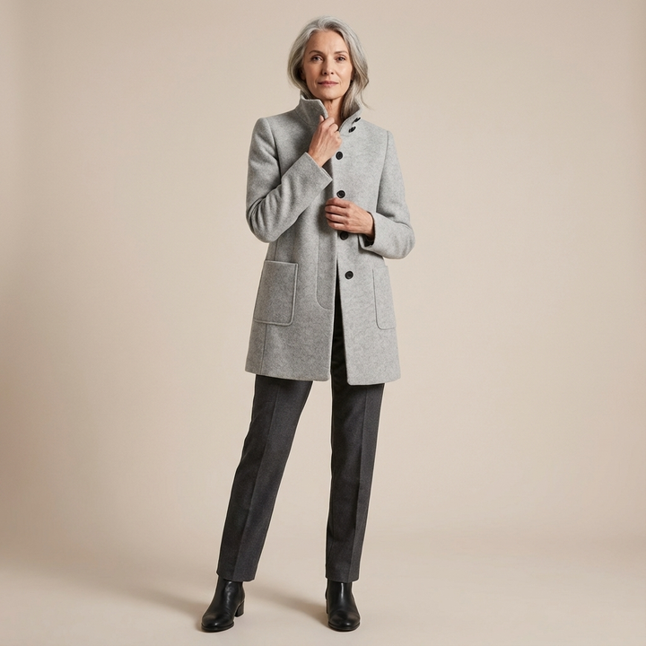 Adele™ | High Collar Jacket