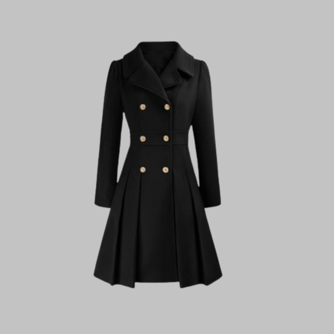 Presley | Double-Button Long Coat