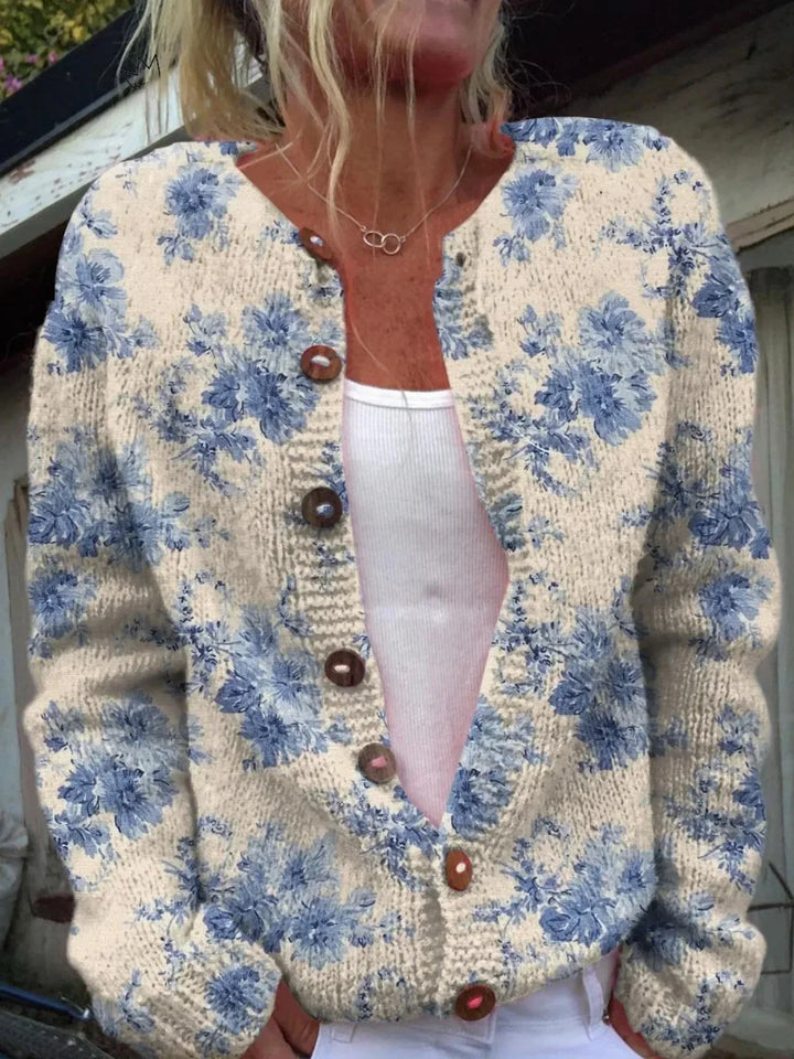 Vintage Knit Cardigan Sweater