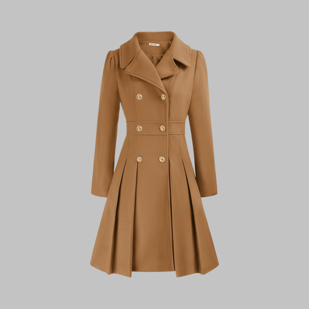 Presley | Double-Button Long Coat