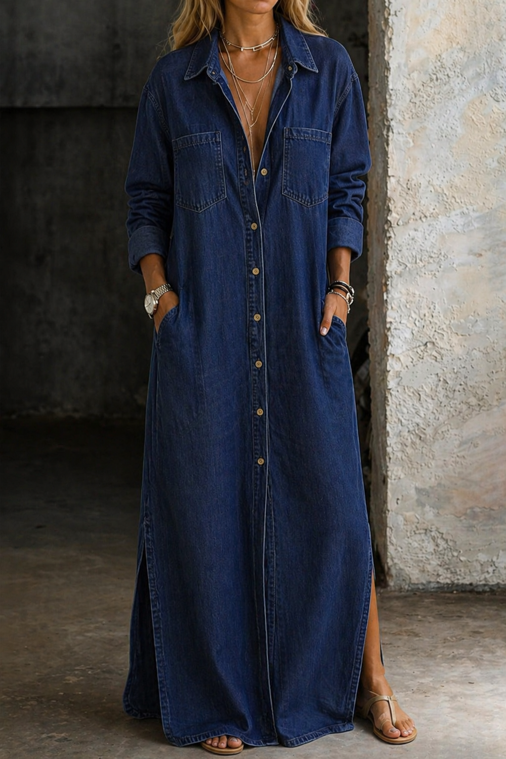 Andrea | Button Down Dress