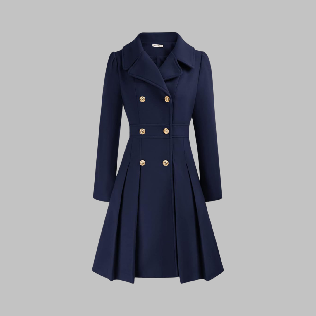 Presley | Double-Button Long Coat