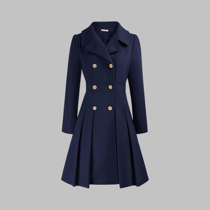 Presley | Double-Button Long Coat