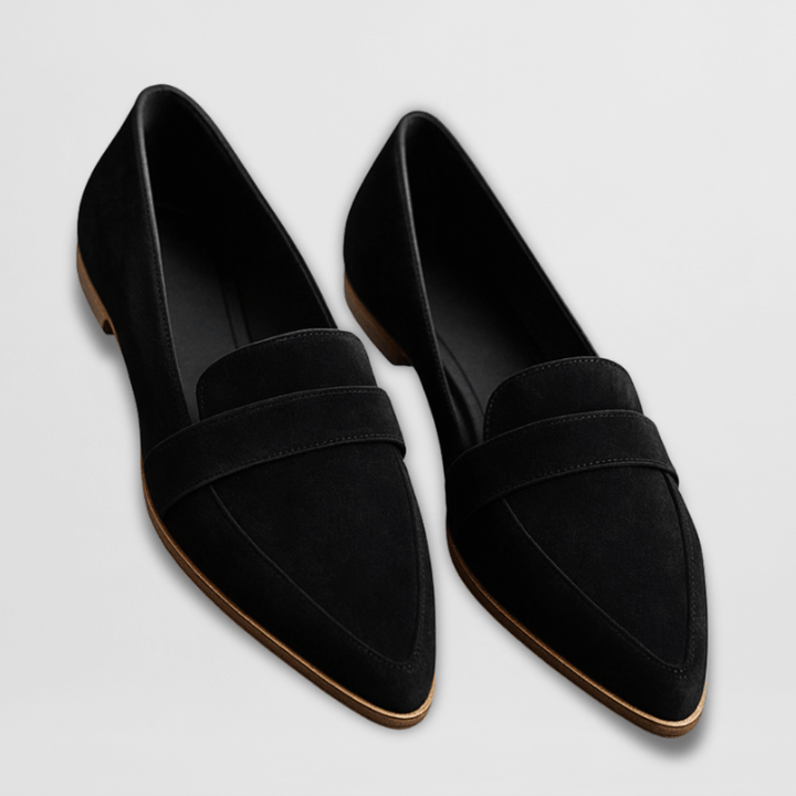 Iselle | Soft Suede Loafers