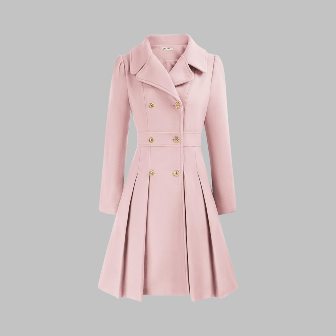 Presley | Double-Button Long Coat