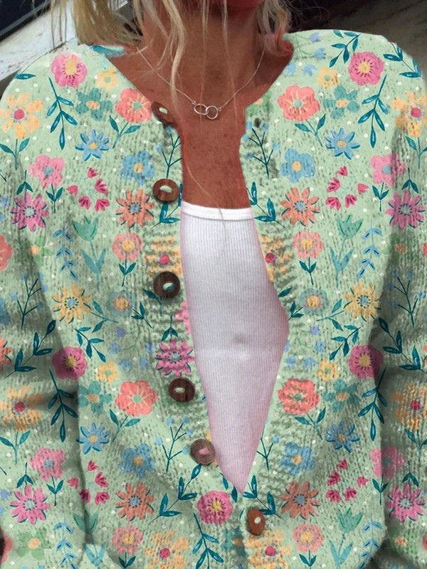 Foxfield™ | Vintage Floral Cardigan