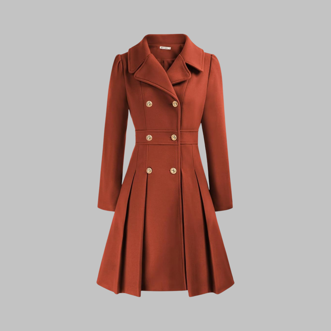 Presley | Double-Button Long Coat