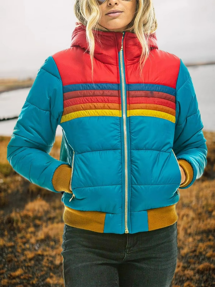 Harlow | Retro Padded Puffer Jacket