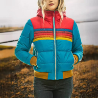 Harlow | Retro Padded Puffer Jacket