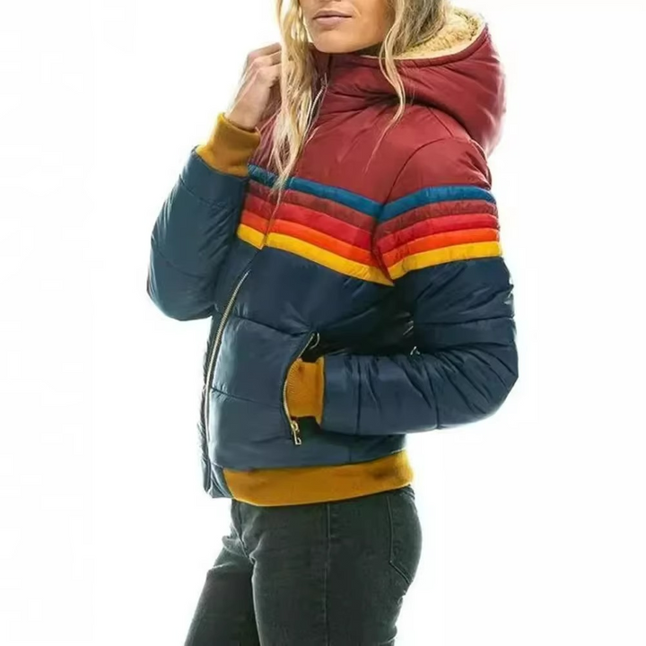 Harlow | Retro Padded Puffer Jacket