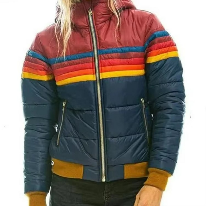 Harlow | Retro Padded Puffer Jacket