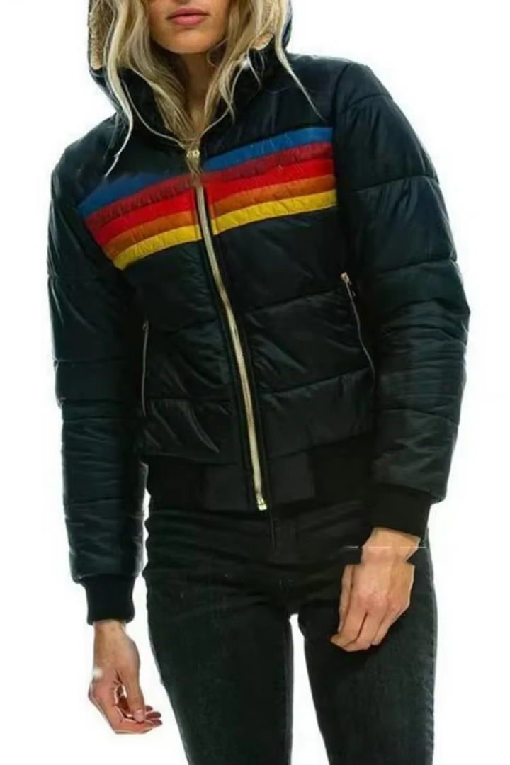 Harlow | Retro Padded Puffer Jacket