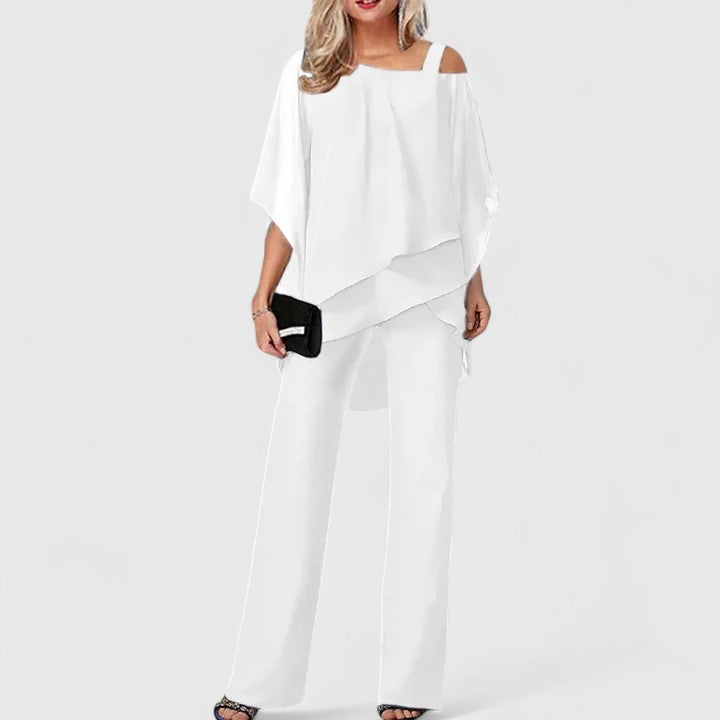 Serenity | Women's Elegant Two-Piece Pant Set with Tailored Fit