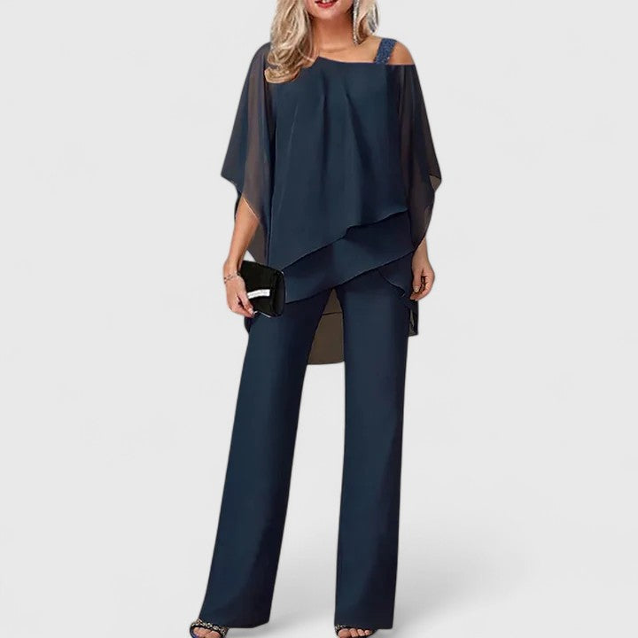 Serenity | Women's Elegant Two-Piece Pant Set with Tailored Fit