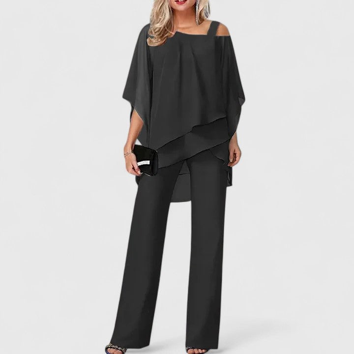 Serenity | Women's Elegant Two-Piece Pant Set with Tailored Fit