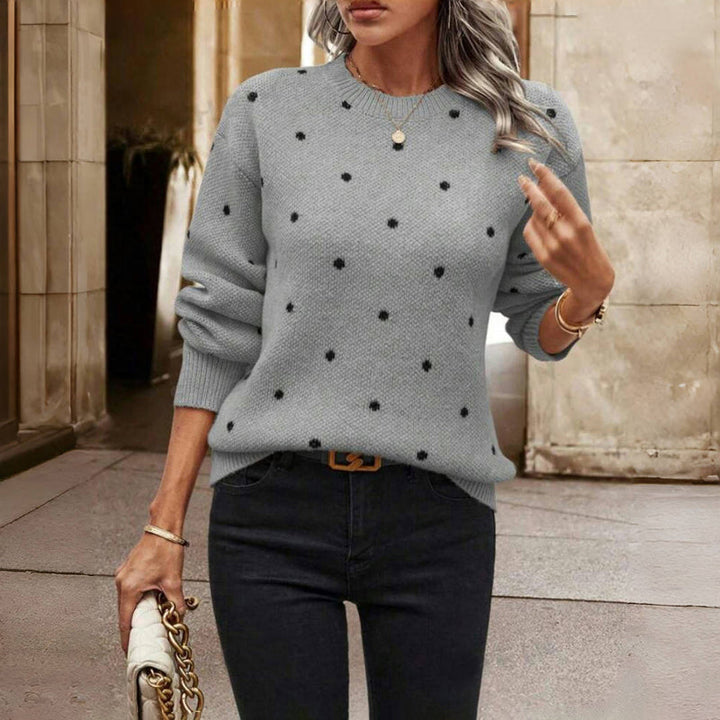 Romy | Cozy Dot Sweater
