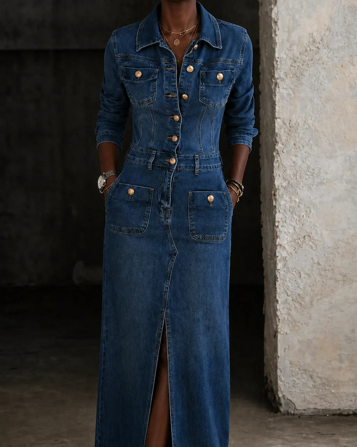 Leila | Classic Comfortable Denim Jacket