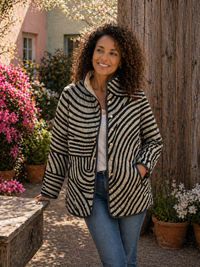 Inaya | Retro Quilted Jacket