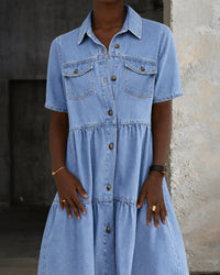 Sofía | Chic Casual Denim Dress
