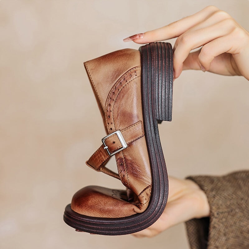 Verda | Mary Jane Flats