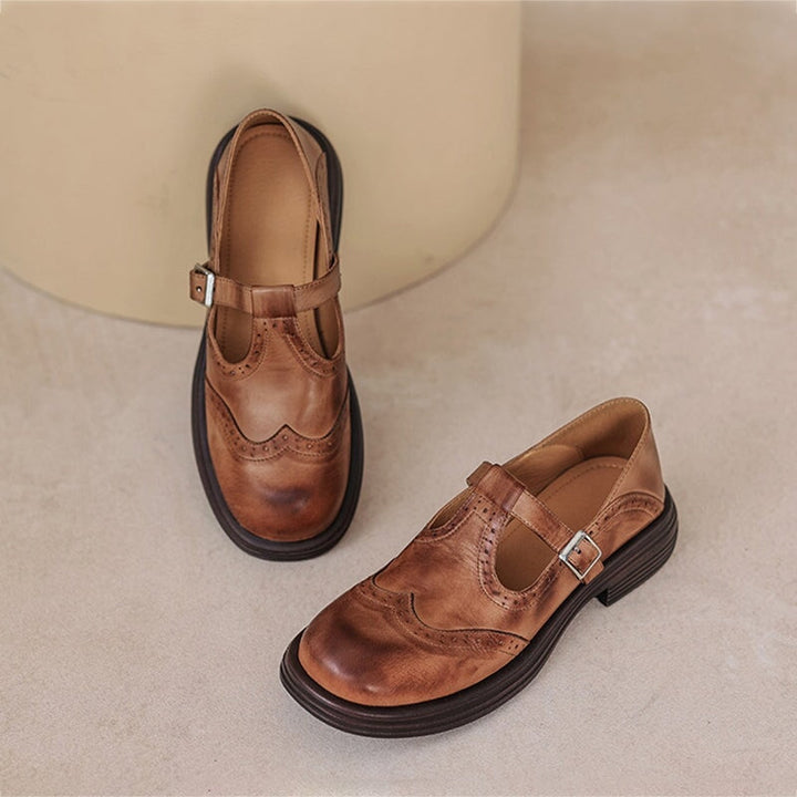 Verda | Mary Jane Flats