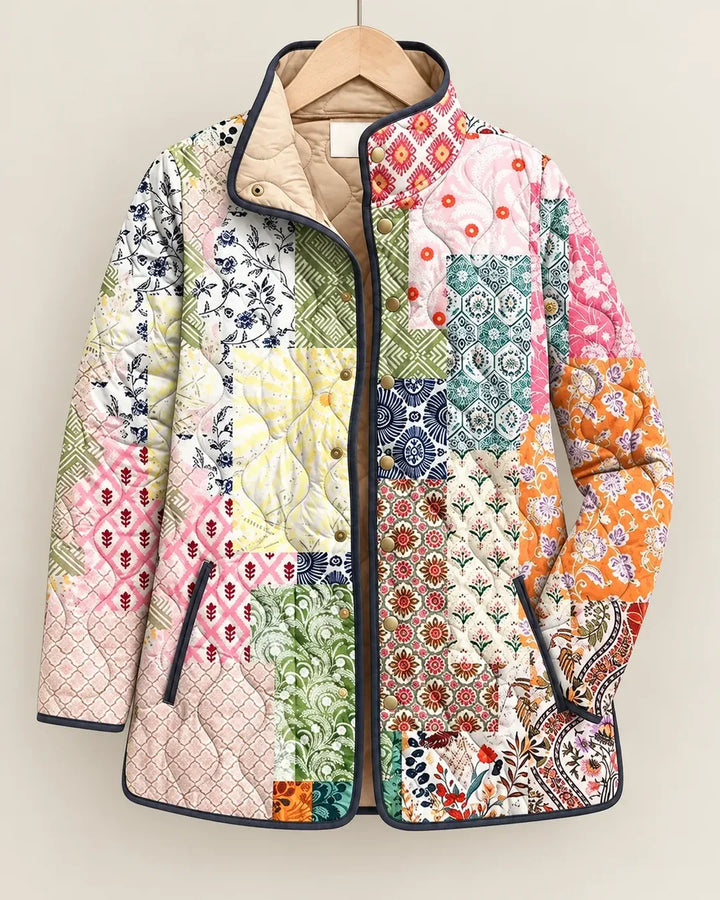 Morgana | Quilted Patchwork Jacket