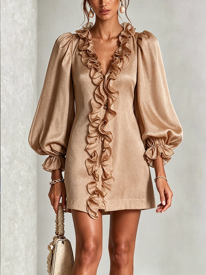 Emery | Ruffle Mini Dress