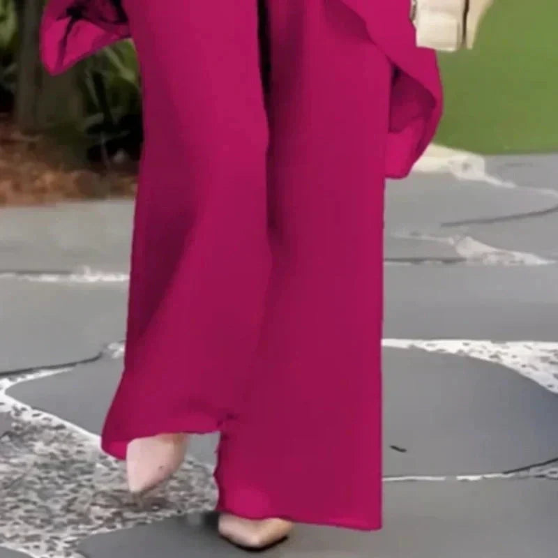Emma ™ | Elegant Asymmetrical Two Piece Set