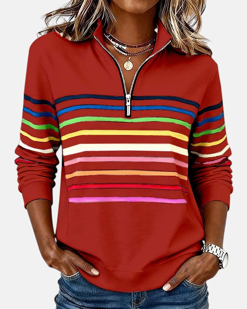 Madison | Women's Quarter Zip Sweatshirt